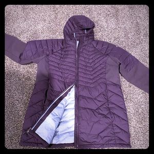 Colombia mid thigh winter coat